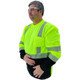 Forester Hi-Vis Black Bottom Class 3 Reflective Safety Long Sleeve Shirt - Safety Green Forester Hi-Vis Black Bottom Class 3 Reflective Safety Long Sleeve Shirt - Safety Green